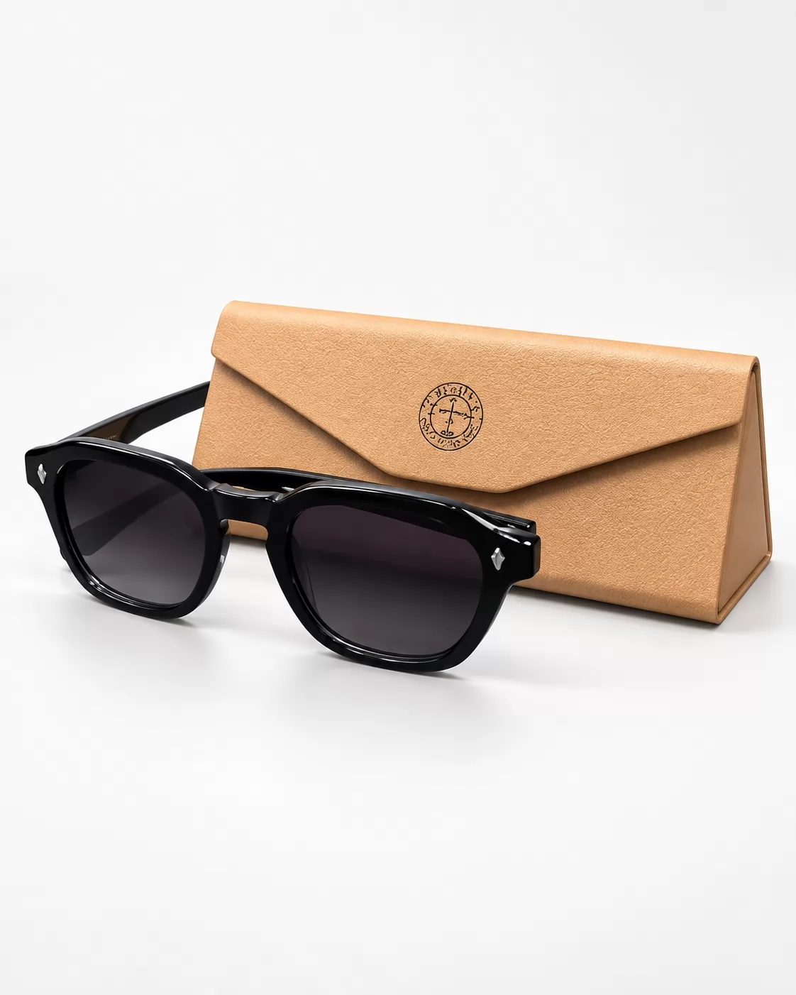 ÓCULOS DE SOL PERSONALIZADO COM CASE PERSONALIZADA E LENÇO DE LIMPEZA
